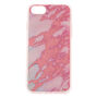 Coque de portable &agrave; paillettes effet marbr&eacute; - Compatible avec iPhone 6/7/8,