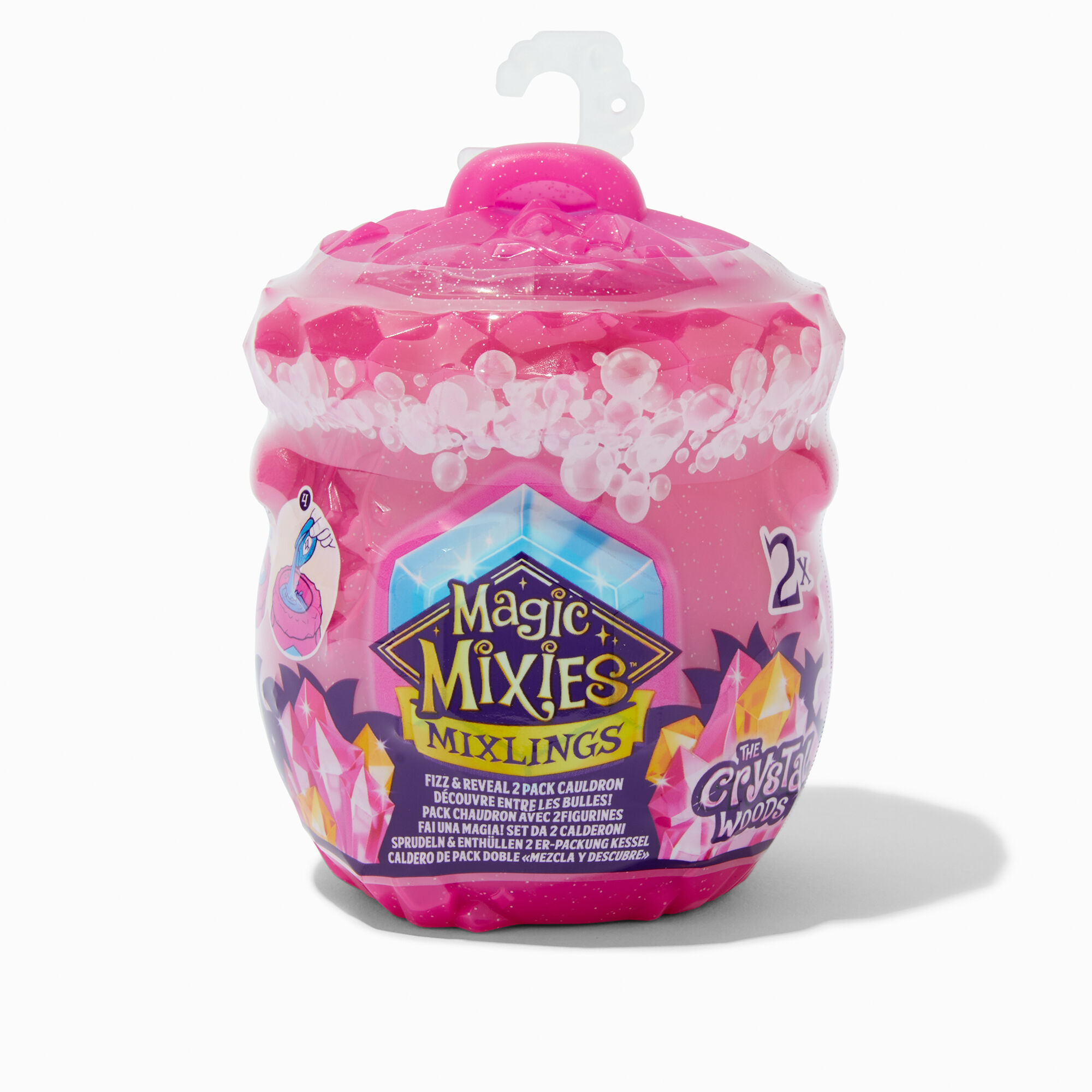 Pochette surprise Magic Mixies™ Mixlings à collectionner Chaudron Série 3 - Lot de 2, les modèles peuvent varier,