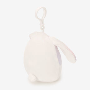 Squishmallows&trade; 3.5&quot; Claire&#39;s Exclusive Ombr&eacute; Bunny Soft Toy Bag Clip,