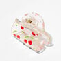 Transparent Red Cherry Hair Claw,
