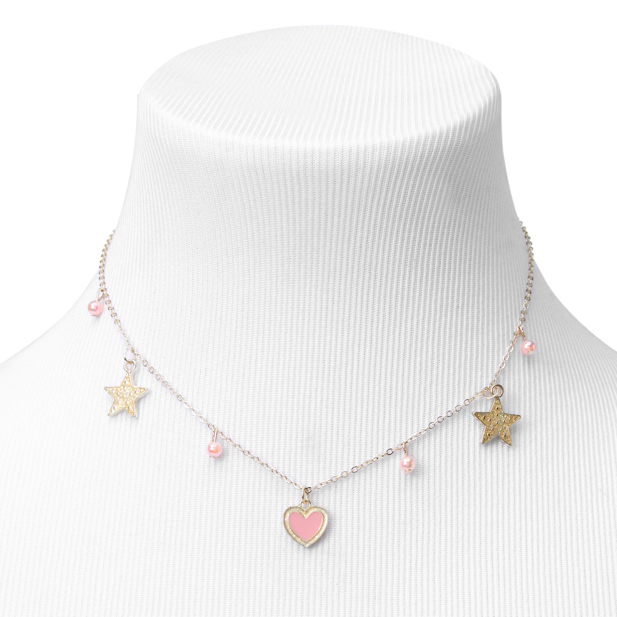 Claire's star necklace top