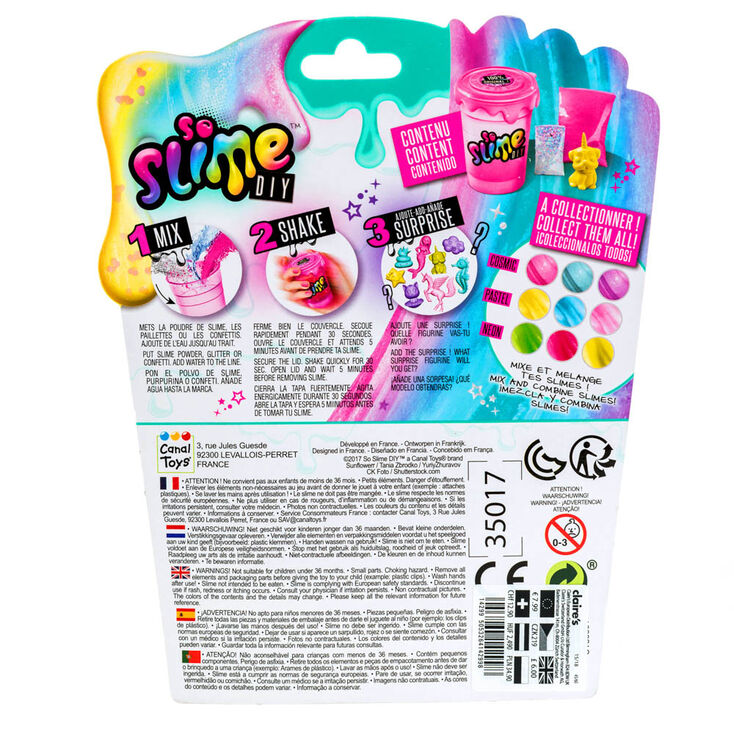 So Slime&trade; DIY Rainbow Slime Shaker,
