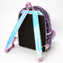 Lilac Sequin Black Backpack,