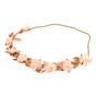 Mini Rose Gold Flower Headwrap,