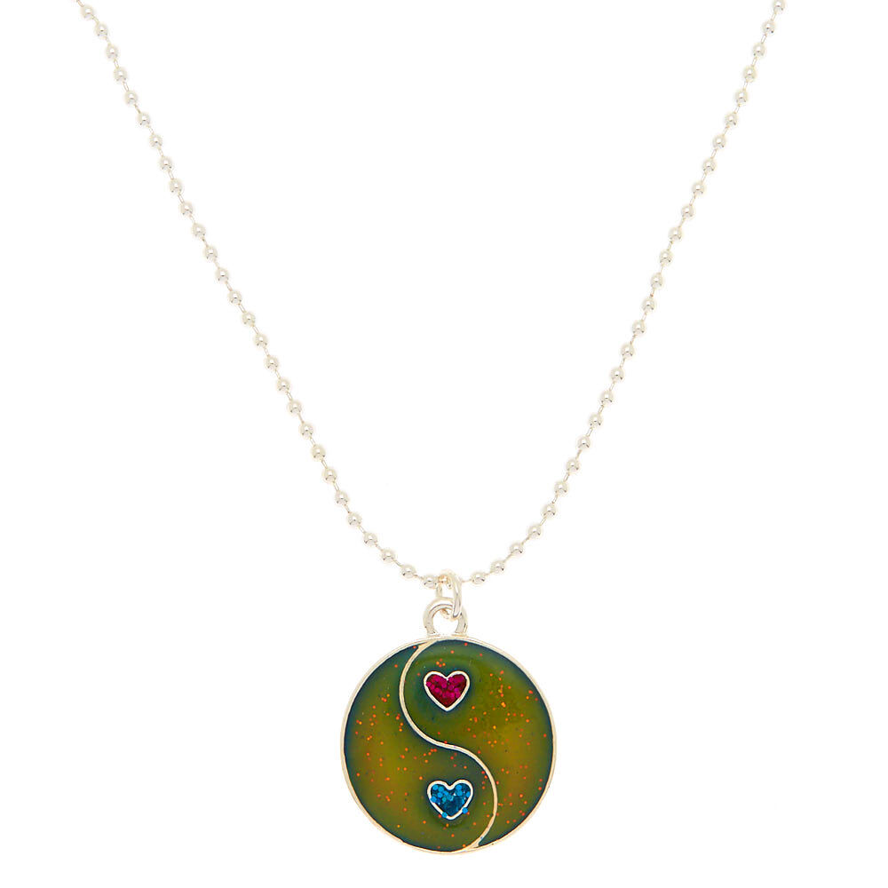 Claire's yin yang mood best sale necklace