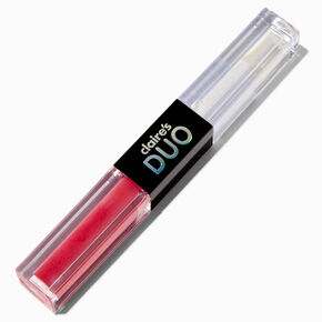 Light Pink Duo Lip Gloss Wand,