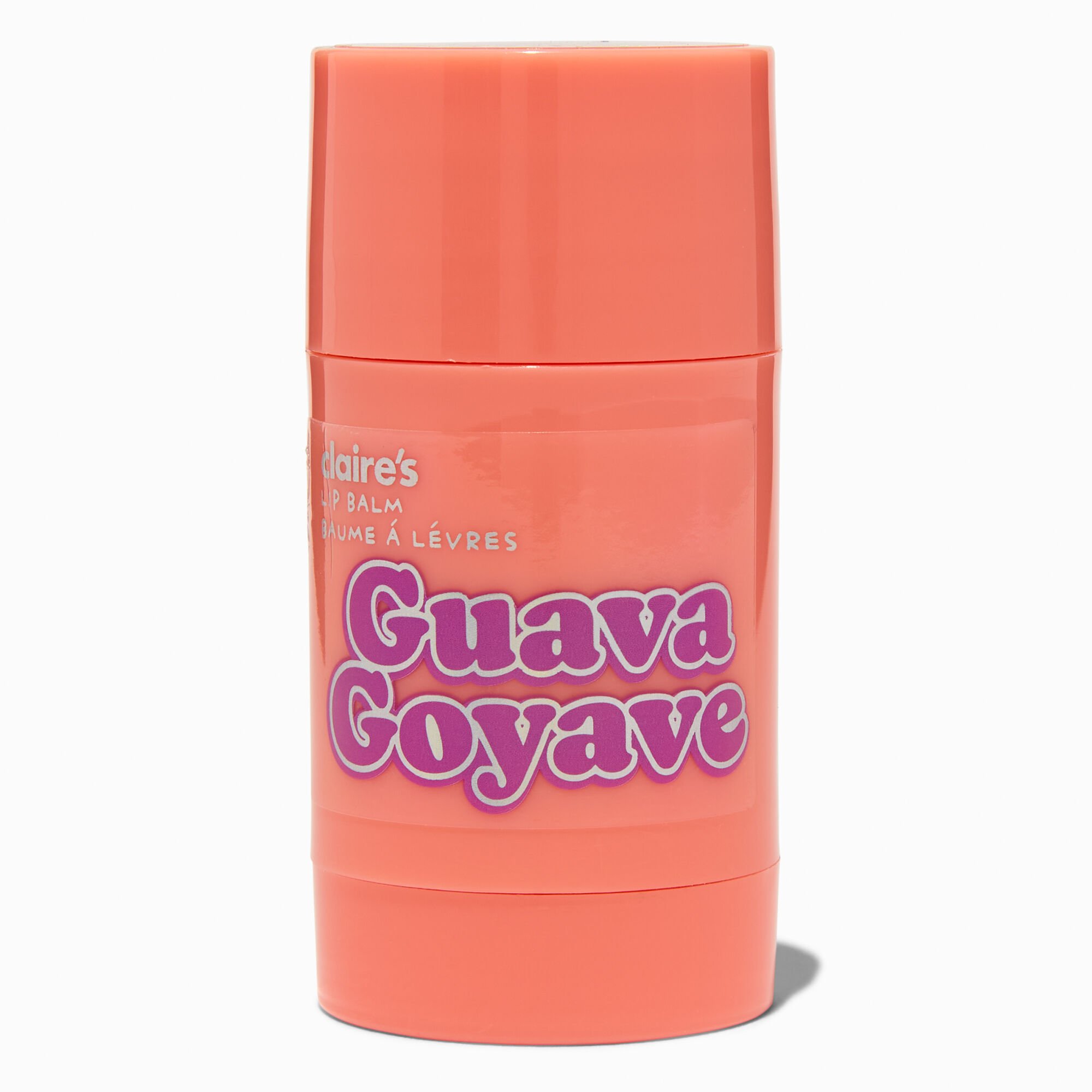 Baume à lèvres torsadé parfum goyave,