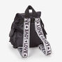 Black Love Mini Backpack,