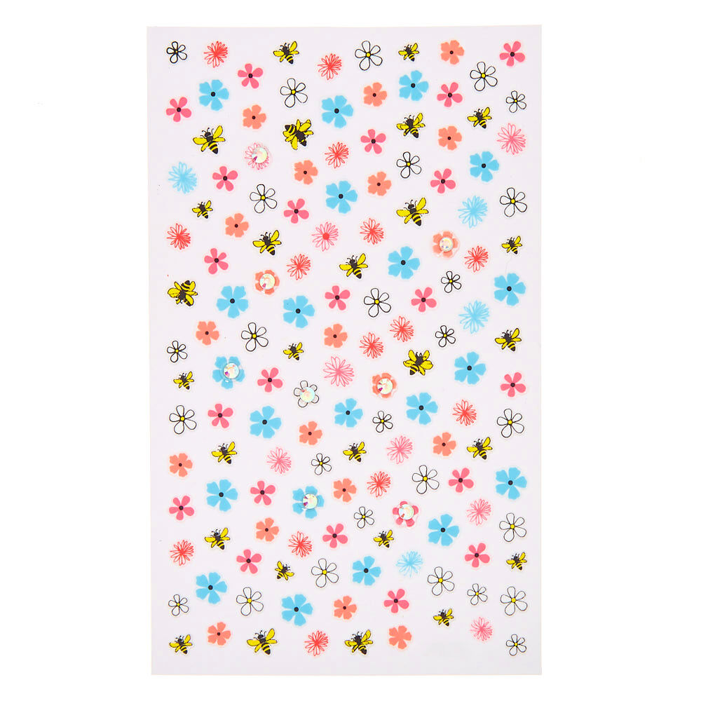 Bee Happy Nail Stickers,