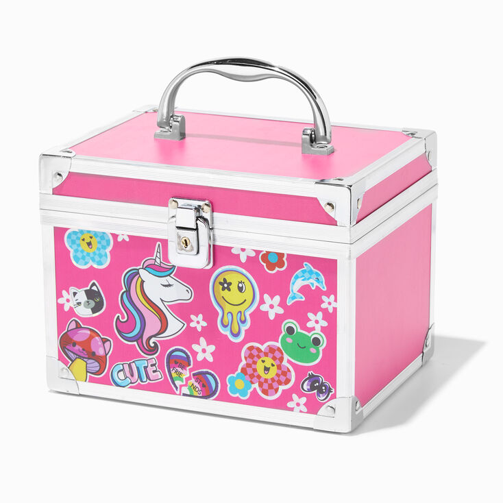 Stadium motor Tweet Y2K Unicorn Pink Lock Box | Claire's US