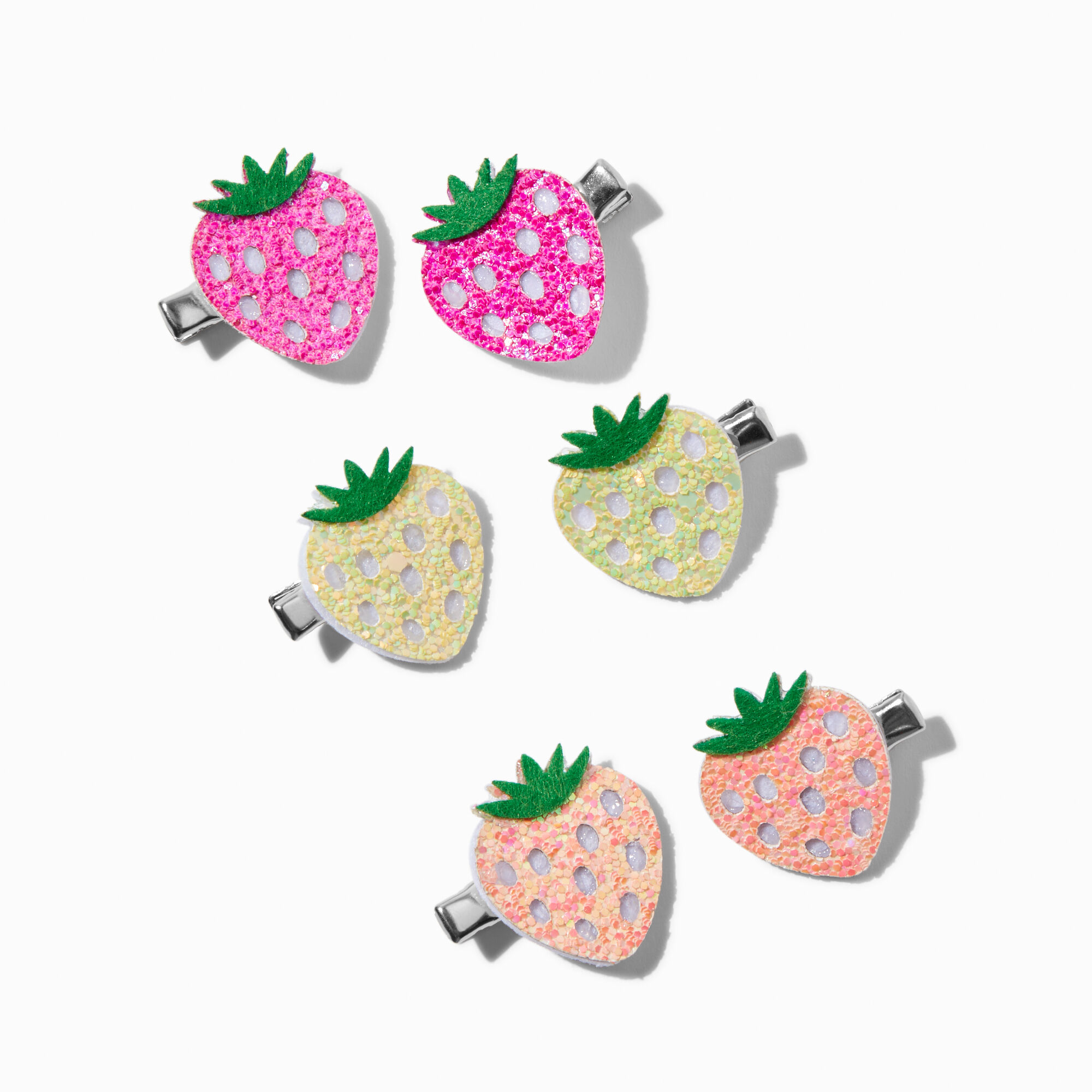 View Claires Club Summer Fruit Hair Clips 6 Pack information