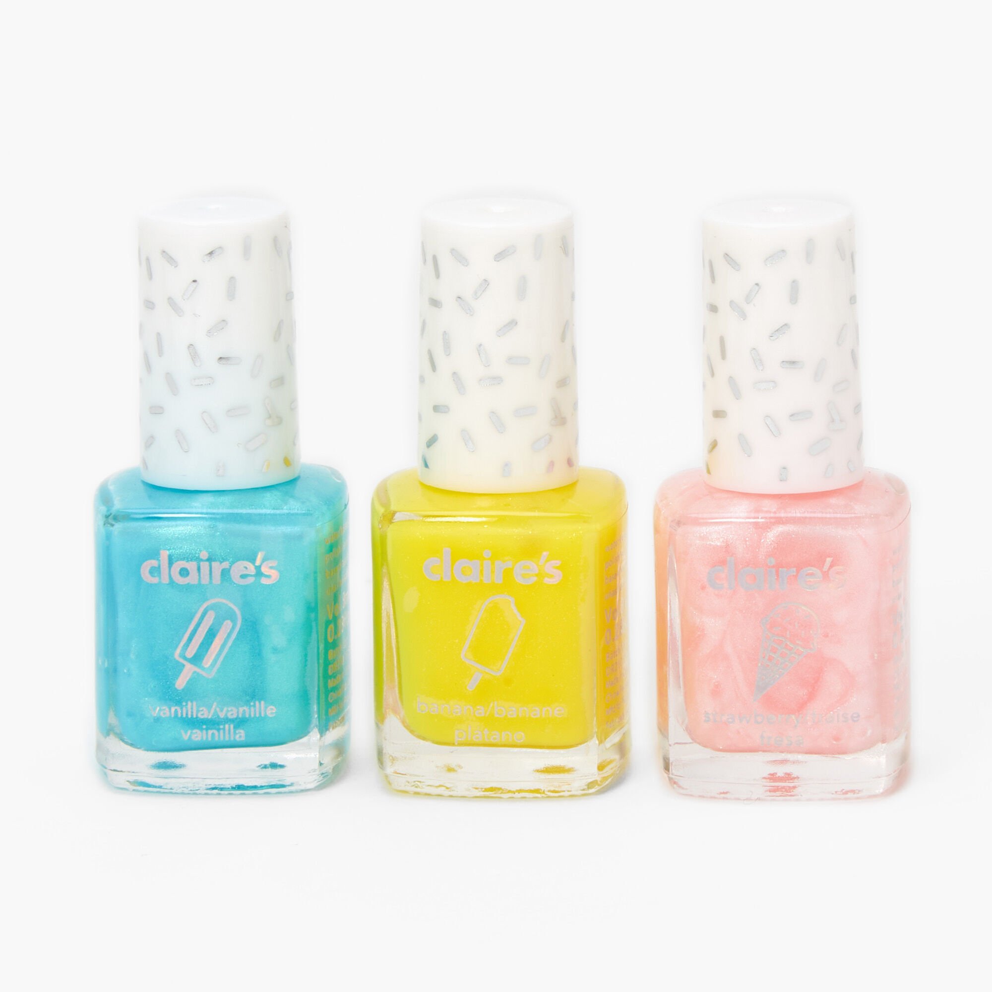 View Claires Sweets Scented Nail Polish Set 3 Pack information
