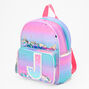 Ombre Shaker Initial Mini Backpack - J,