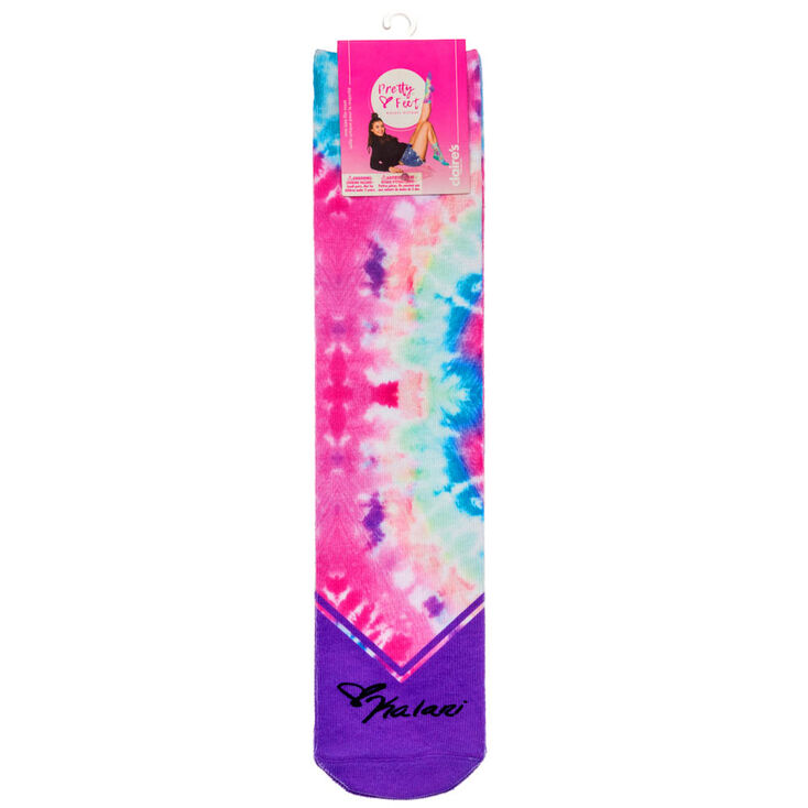 Kalani Hilliker Pretty Feet Tie-Dye Design Socks,