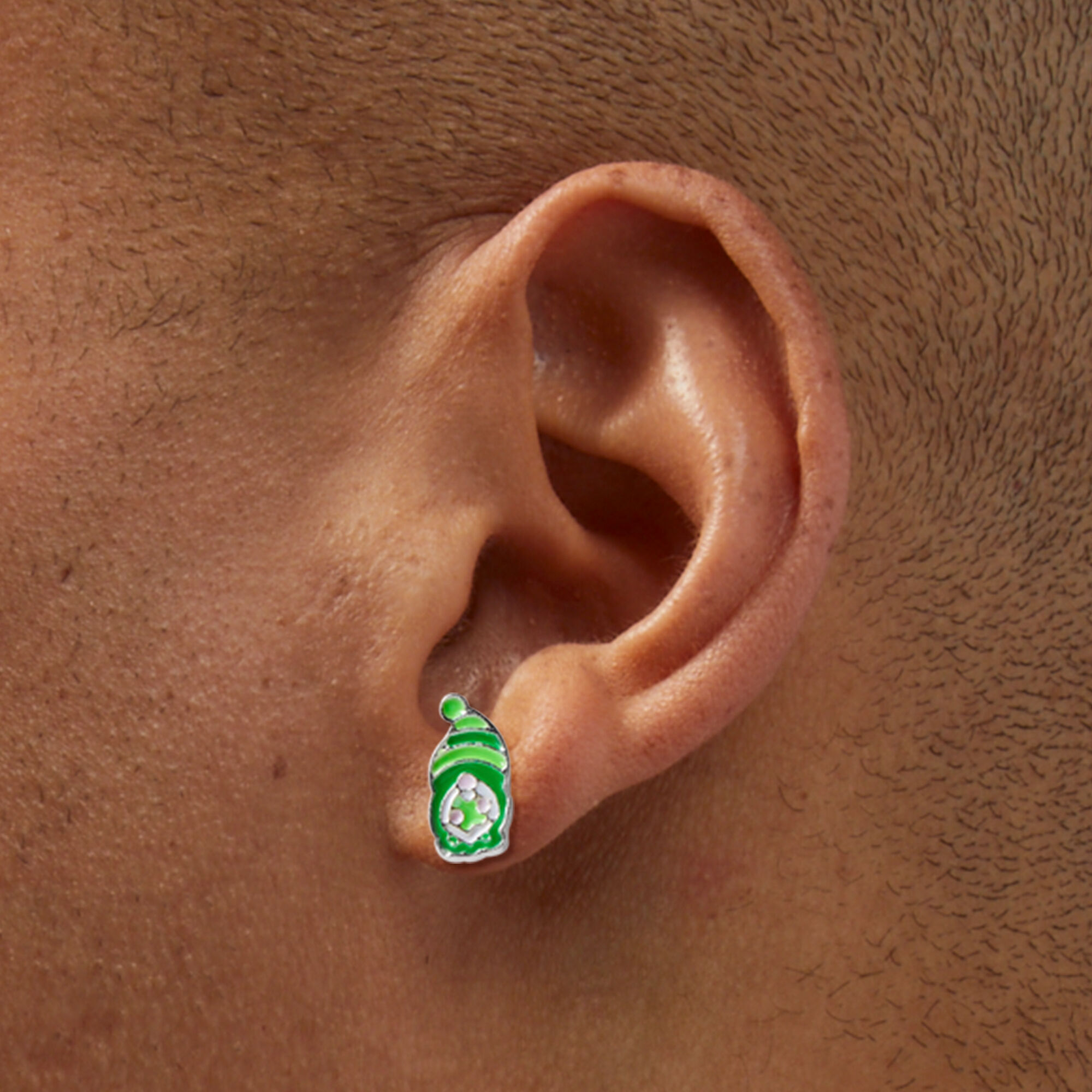 St. Patrick's Day Enameled Icons Stud Earrings - 6 Pack,