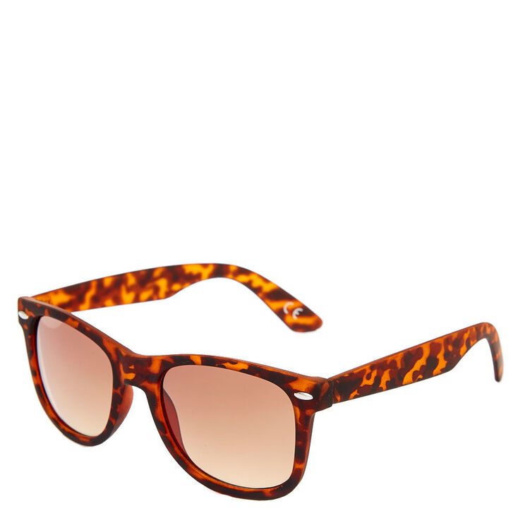 Claire's Lunettes de soleil rétro imprimé écaille de tortue