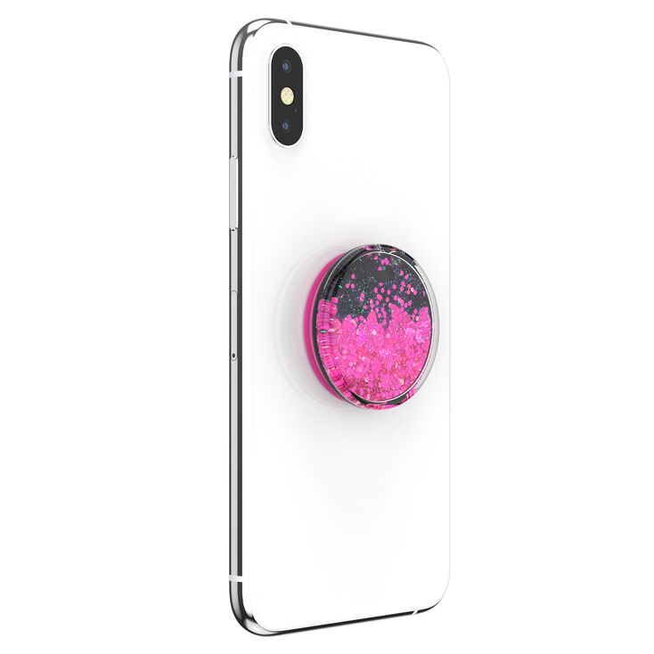 PopSockets PopGrip - Tidepool Neon Pink,