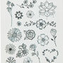 INKED2 Floral Pack Temporary Tattoos,