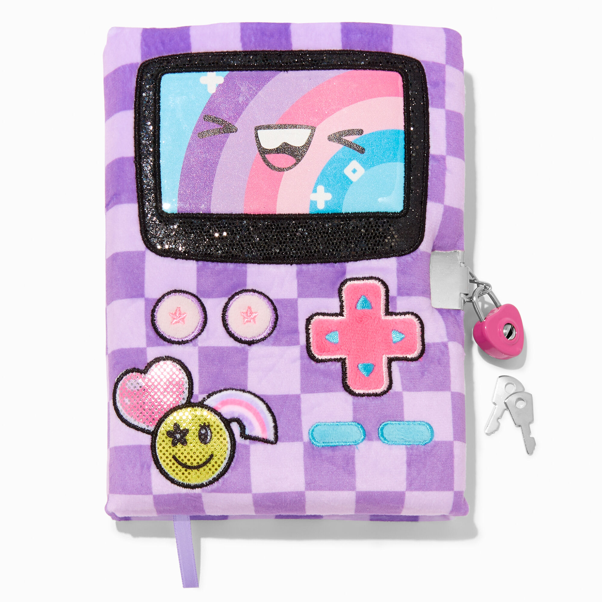 View Claires Gamer Girl Lock Diary information