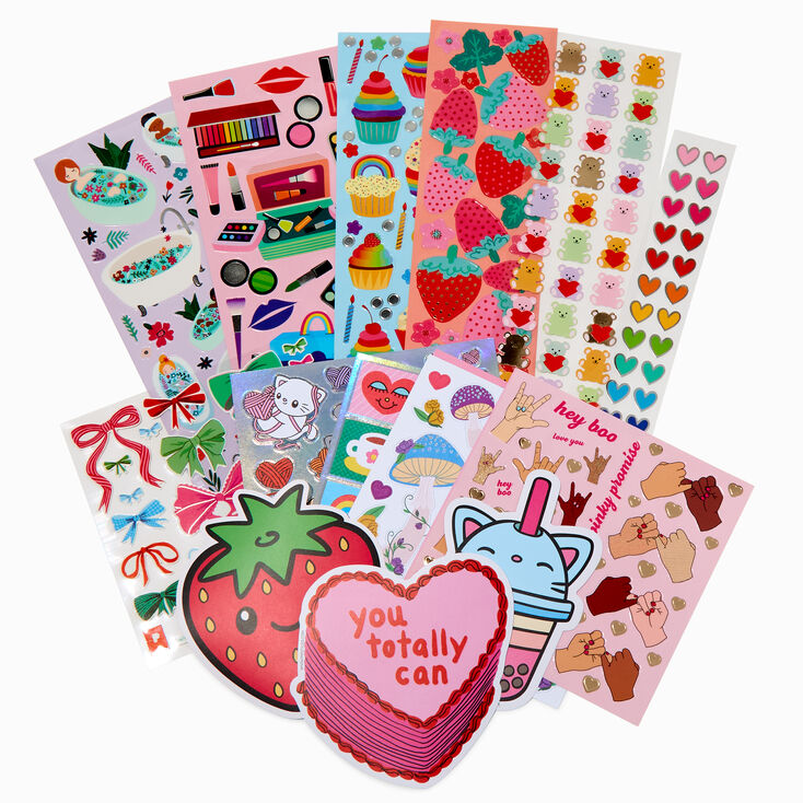 Pipstickers&reg; Girly Super Sparkly Sticker Sheet Set - 9 Pack,