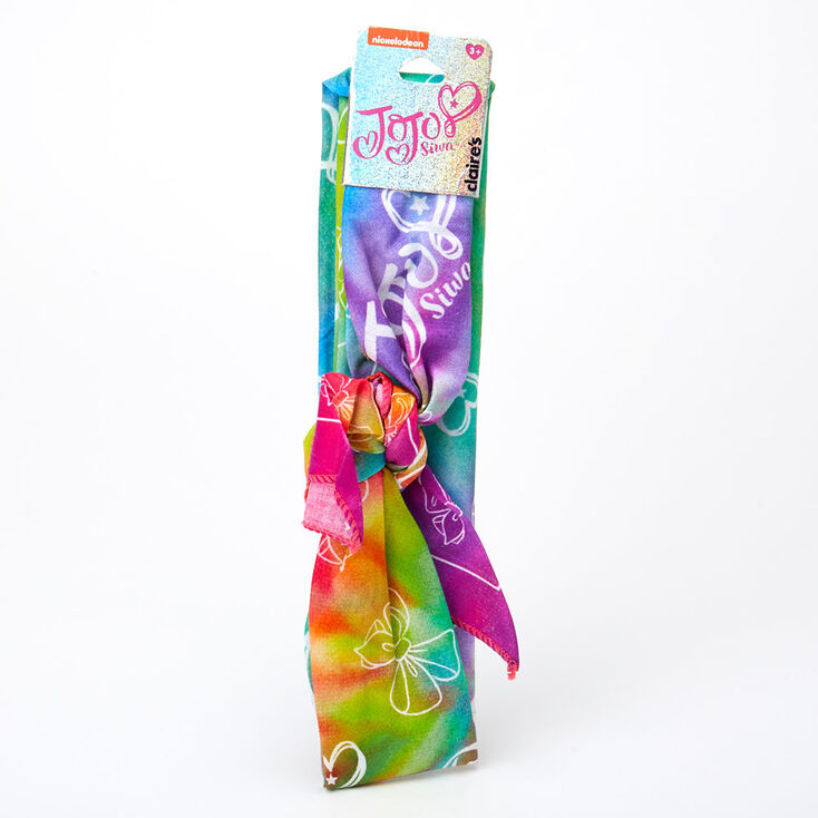 Claire's Bandana tie dye JoJo Siwa™ - Arc-en-ciel