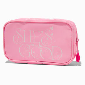 Wicked&trade; Claire&#39;s Exclusive &quot;So Popular&quot; Pink Makeup Bag,