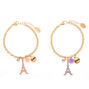 Sisters Pastel Paris Charm Bracelets - 2 Pack,