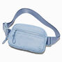 Blue Nylon Belt Bag,