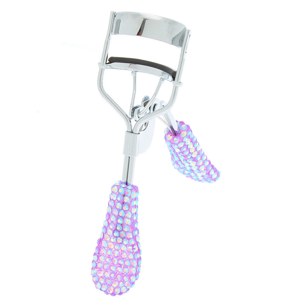 Bling Gem Eyelash Curler - Purple,