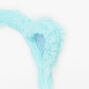 Claire&#39;s Club Plush Mint Glitter Cat Ears Headband,
