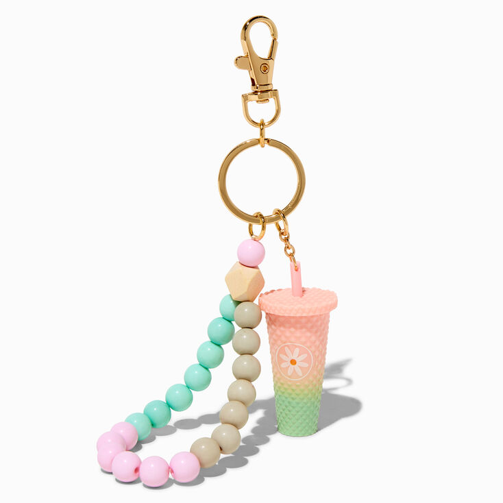 Ombr&eacute; Tumbler Wristlet Keychain,