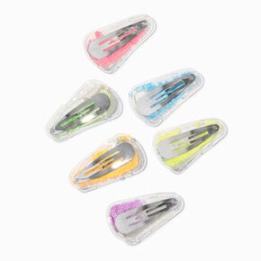 Claire&#39;s Club Summer Fruit Shaker Snap Hair Clips - 6 Pack,