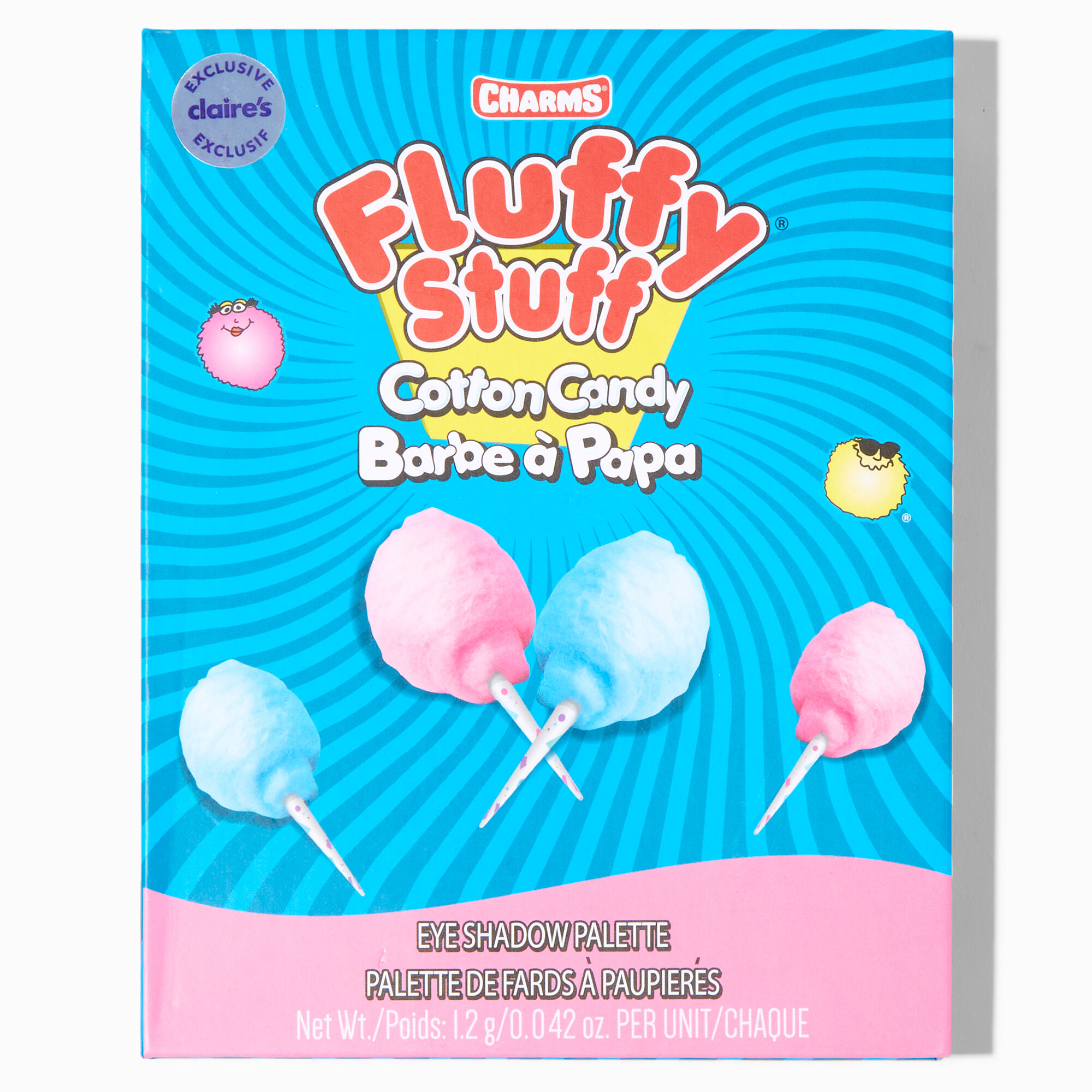 View Charms Fluffy Stuff Claires Exclusive Eyeshadow Palette information