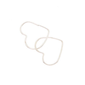 Sterling Silver Graduated Hoop Earrings - 3 Pack