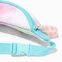 Claire&#39;s Club Pastel Tie Dye Fanny Pack,