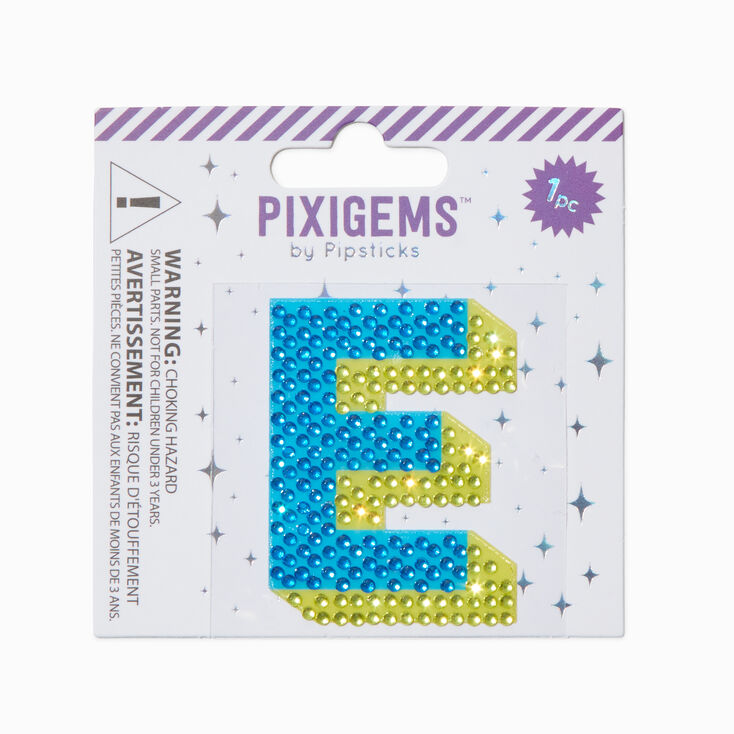 Pixigems&trade; by Pipstickers&reg; Initial Sticker - E,