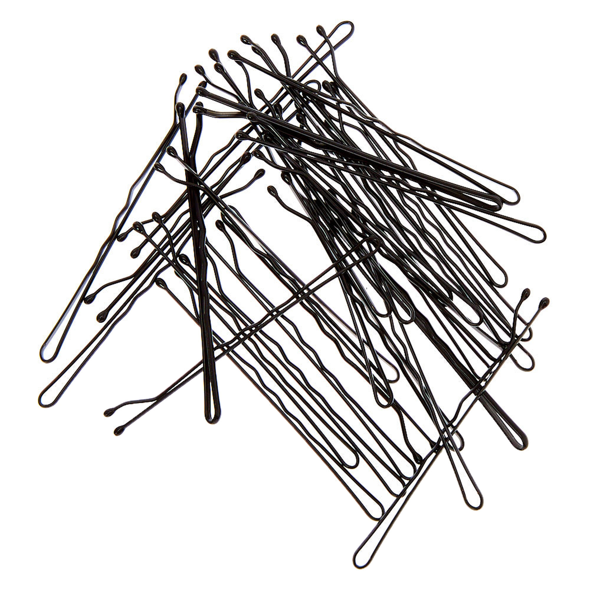 Large Bobby Pins Black, 30 Pack Claire's US
