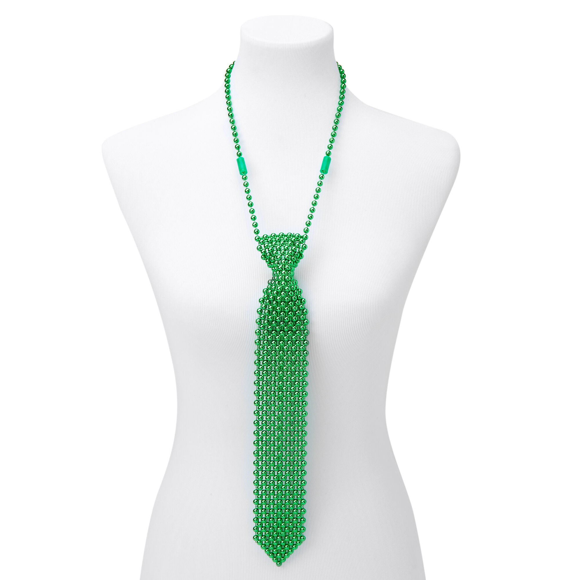 Beaded necktie necklace sale