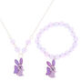 Claire&#39;s Club Bunny Jewellery Set,