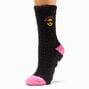 Be Happy &amp; Pink Tie Dye Plush Slipper Socks - 2 Pack,