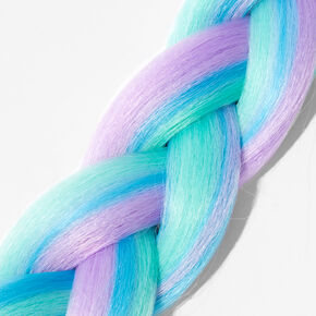 Mermaid Faux Hair Clip In Braid,