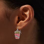 Sparkle French Fries Drop Earrings,