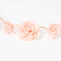 Glitter Roses Flower Crown Headwrap - Blush,