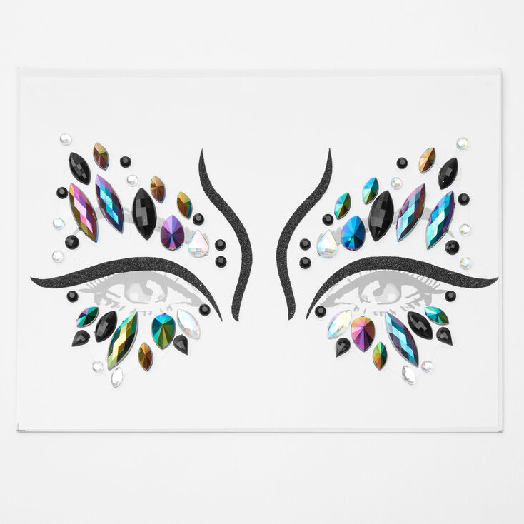 Claire's Autocollants pour le visage motif sorcière pailletés