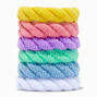 Pastel Swizzle Hair Ties - 6 Pack,