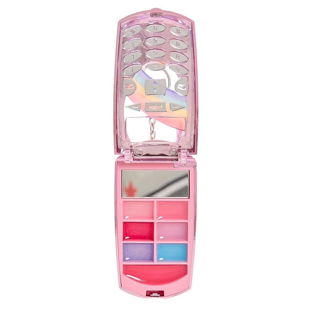 Unicorn Bling Flip Phone Lip Gloss Set,