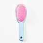 Initial Paddle Hair Brush - Blue, J,
