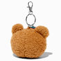 Fuzzy Bear Plush Keychain,
