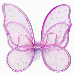 Claire&#39;s Club Holographic Purple 3 Tier Wings,