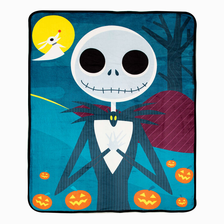 The Nightmare Before Christmas&trade; Night Stroll Silk Touch Sherpa Blanket &#40;ds&#41;,